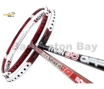 2 Pieces Deal: Apacs Stern 90 Offensive + Apacs Edgesaber 10 Red Badminton Racket