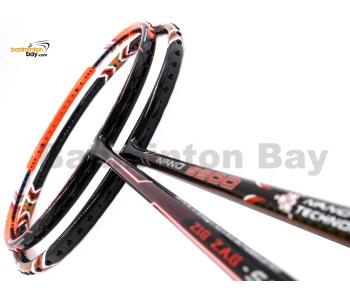 2 Pieces Deal: Apacs Zig Zag Speed III Prime + Apacs Nano 9900 Badminton Racket