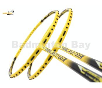 2 Pieces Deal: Abroz Exonic Nextgen Yellow Black Badminton Racket (5U)