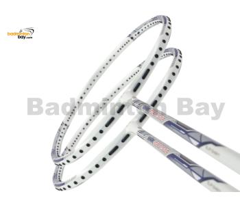 2 Pieces Deal: Abroz Shark Great White Badminton Racket 6U