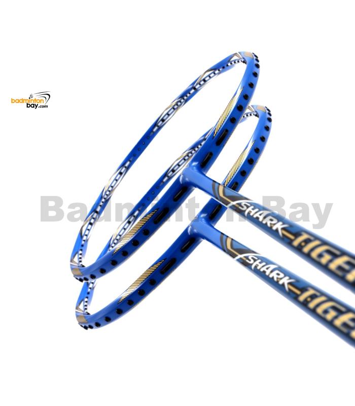 2 Pieces Deal: Abroz Shark Tiger Badminton Racket 6U