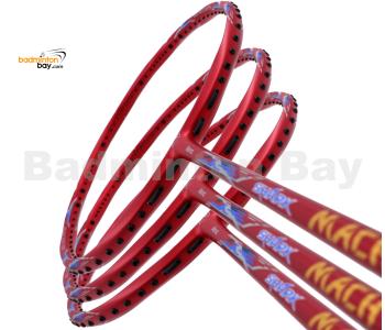 3 Pieces Rackets - Abroz Shark Mach II Badminton Racket (6U) Badminton Racket (Limited time only)