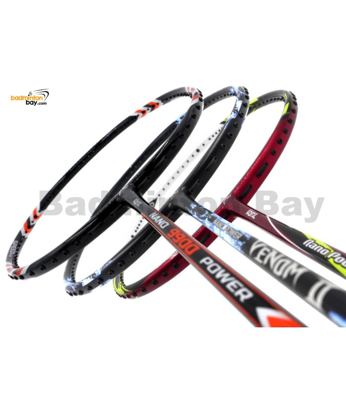 Staff Picks 8 : 3 Rackets - Abroz Nano Power Z-Light, Abroz Nano Power Venom II, Abroz Nano 9900 Power