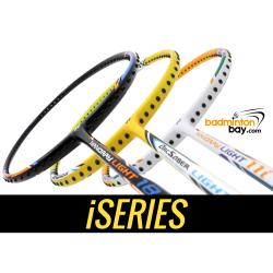 Staff Picks iSeries : 3 Rackets - Yonex Arcsaber Light 10i, Nanoray Light 11i & Nanoray Light 18i iSeries (5U-G5) Badminton Rackets