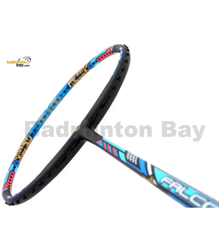 Victor Limited Tai Tzu Ying Edition Falcon TK-F Black Dina Blue Badminton Racket (3U-G5) + Free BR155 1-Compartment BLUE Bag