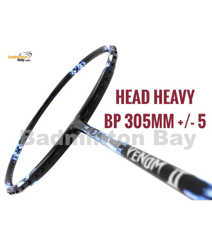 Head Heavy Abroz Nano Power Venom II Badminton Racket (6U) (Limited availability)