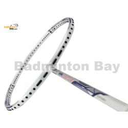 30% OFF Abroz Shark Great White Badminton Racket (6U) Strung With White Abroz DG67 Power Slight Paint Defect (Refer to Pictures)