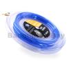 Abroz DG67 Power 200-meter (Black & Blue) Badminton String (0.67mm) In Coil (2 Rolls)