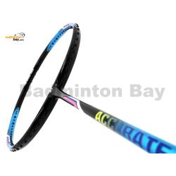 Apacs Accurate 77 Blue Black Glossy Badminton Racket (4U)