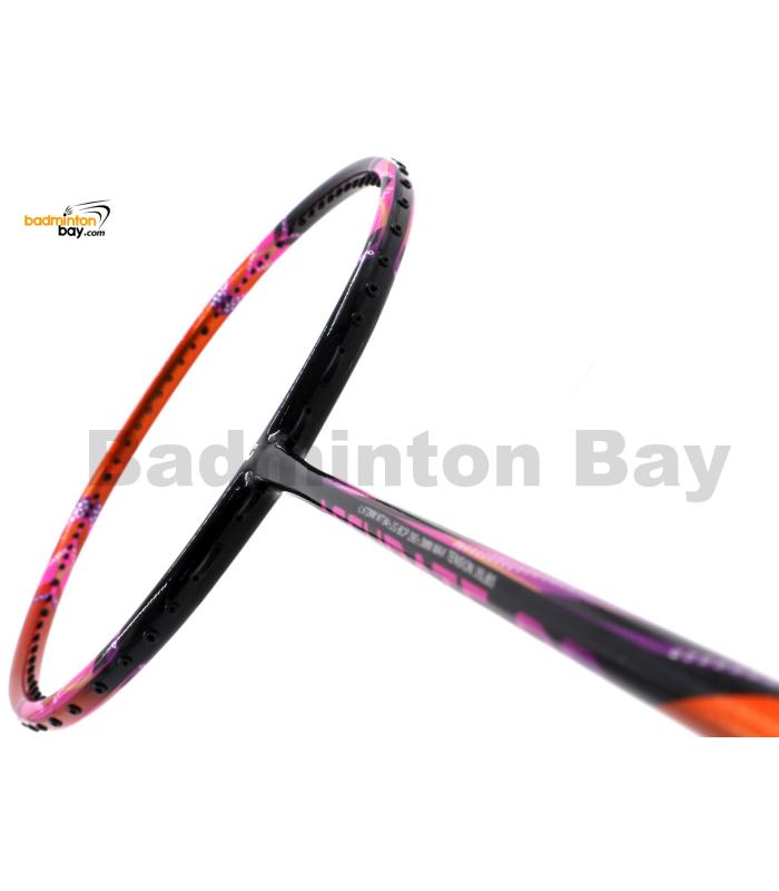 Apacs Accurate 99 Black Orange Pink Glossy Badminton Racket (4U)