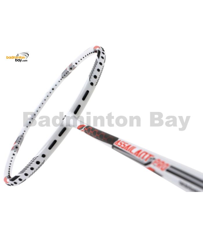 Apacs Assailant Pro White Badminton Racket (4U)