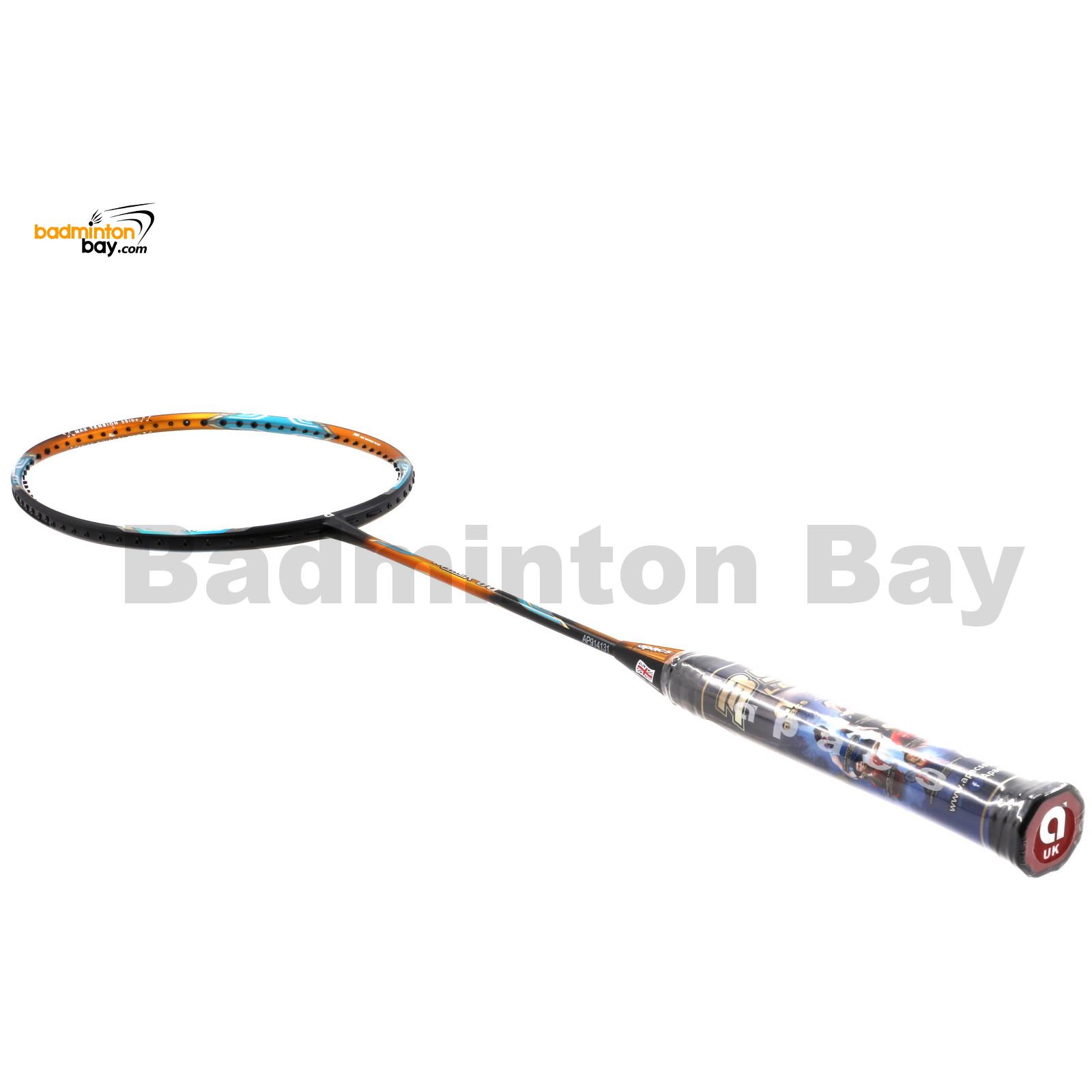 Apacs Attack 66 Black Gold Badminton Racket (5U)