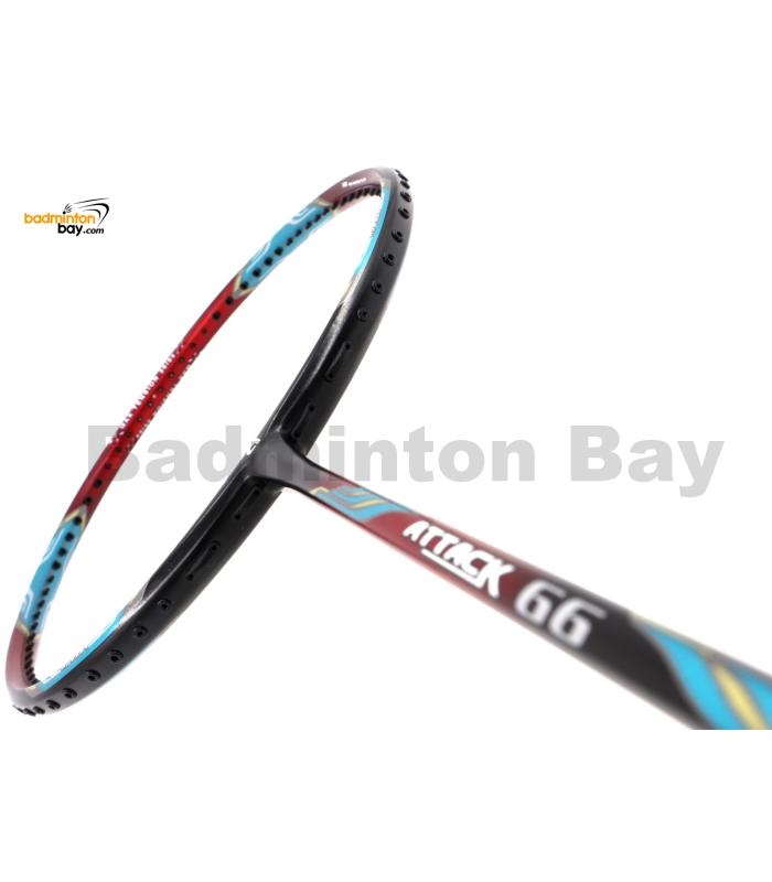 Apacs Attack 66 Black Red Badminton Racket (5U)