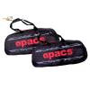 2 pieces Apacs 1-Compartment AP352 Trapezoid-Shaped Padded Single Badminton Racket Bag 