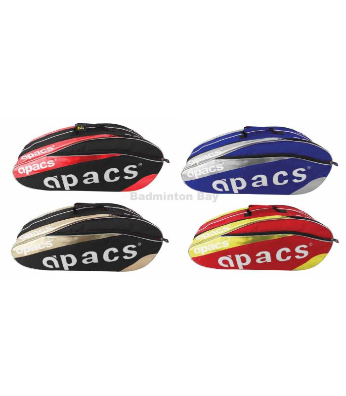 Apacs 3 ( Triple ) Compartments Non-Thermal Badminton Racket Bag AP3805