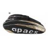 Apacs 3 ( Triple ) Compartments Non-Thermal Badminton Racket Bag AP3805