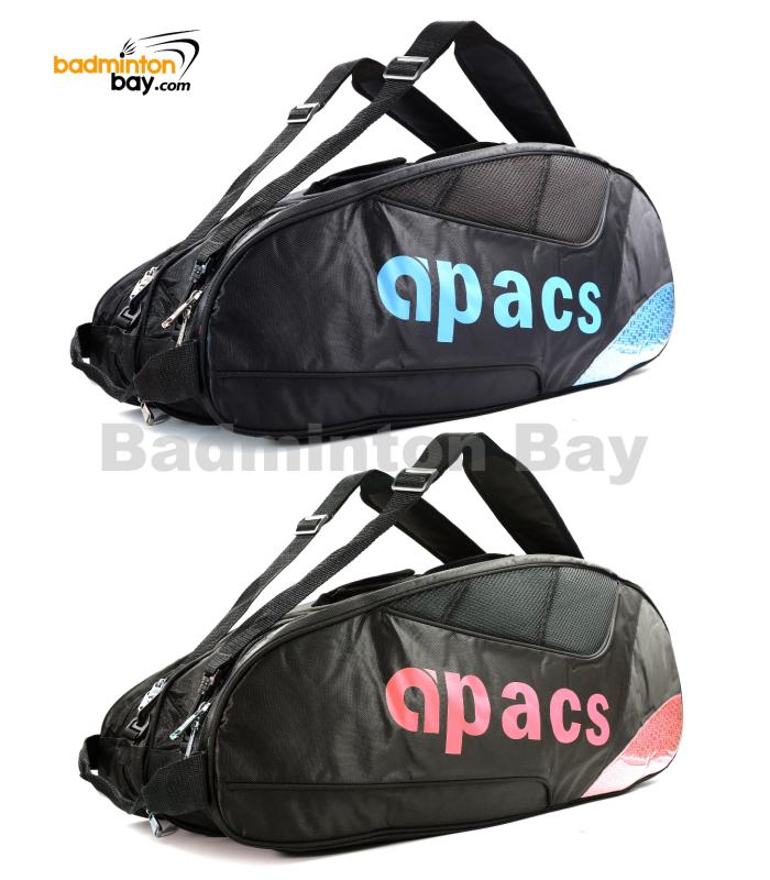 Apacs 2 Compartments Padded Partial Thermal Badminton Racket Bag D2600-LI