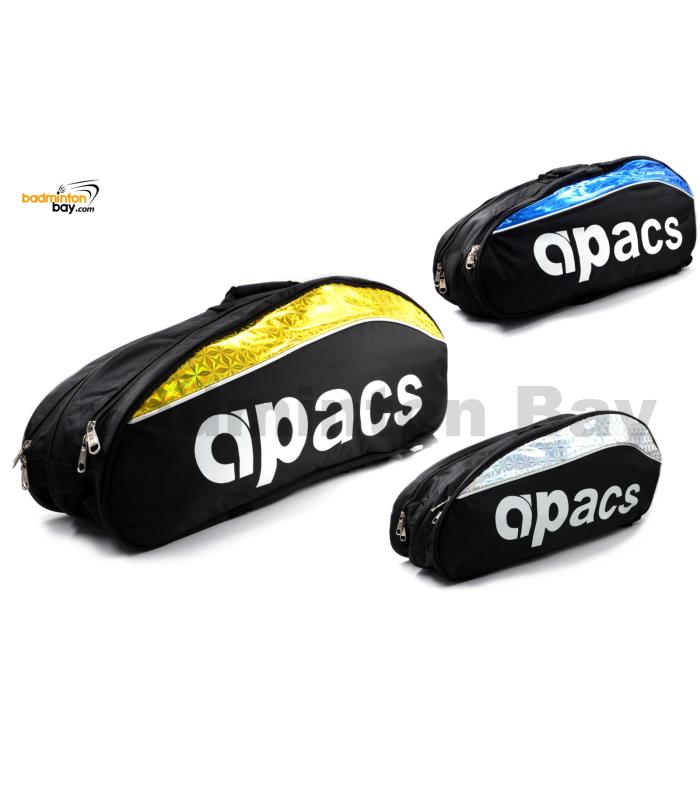 Apacs 2 Compartments Padded Partial Thermal Badminton Racket Bag D2607-NG