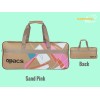 Apacs 2 Compartments Half-thermal Badminton Racket Bag REC-D725-SF