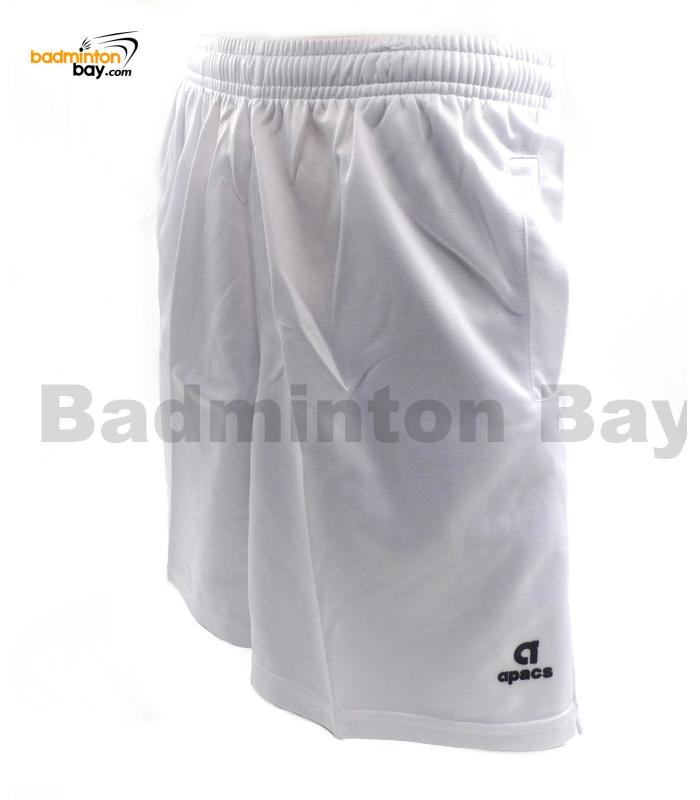 Apacs Dri-Fast Quick Dry White Sport Shorts Pants AP-063ii