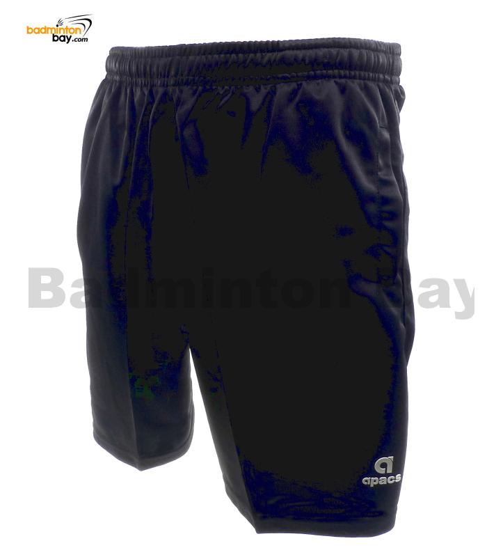 Apacs Dri-Fast Quick Dry Black Sport Shorts Pants AP-083 (3cm longer than AP-063ii)