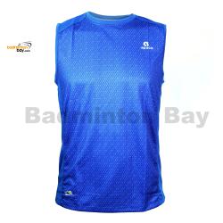 Apacs Dri-Fast AP10056 Royal Blue Sleeveless T-Shirt Quick Dry Sports Jersey