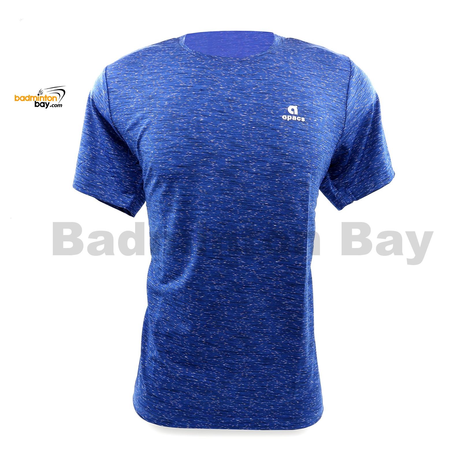 Apacs DriFast AP10092 Blue Sports TShirt Quick Dry Sports Jersey