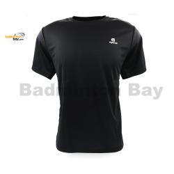 Apacs Dri-Fast AP-10095 Black T-Shirt Quick Dry Sports Jersey