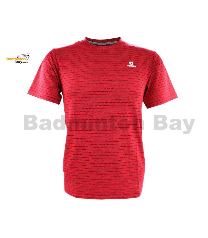 Apacs Dri-Fast AP-20202 Red T-Shirt Quick Dry Sports Jersey