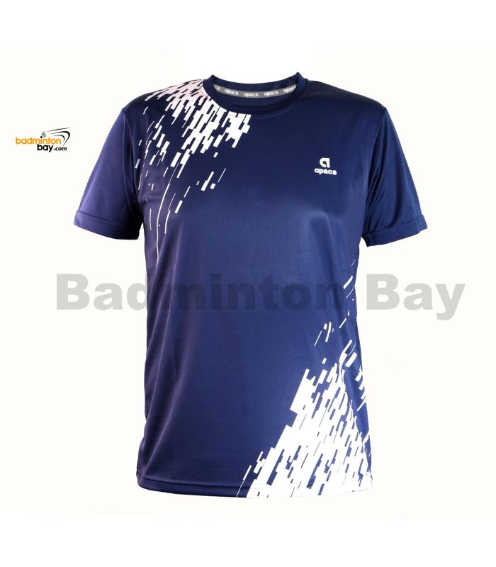 Apacs Dri-Fast AP-3257 Navy Blue T-Shirt Quick Dry Sports Jersey