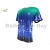 Apacs Dri-Fast RN10123 Navy Turquoise Sports Quick Dry T-Shirt Jersey