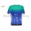Apacs Dri-Fast RN10123 Navy Turquoise Sports Quick Dry T-Shirt Jersey