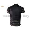 Apacs Dri-Fast RN10130 Black Gold Sports Quick Dry T-Shirt Jersey