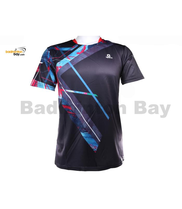 Apacs Dri-Fast RN10139 Black Sports Quick Dry T-Shirt Jersey