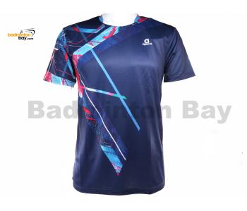 Apacs Dri-Fast RN10139 Navy Blue Sports Quick Dry T-Shirt Jersey