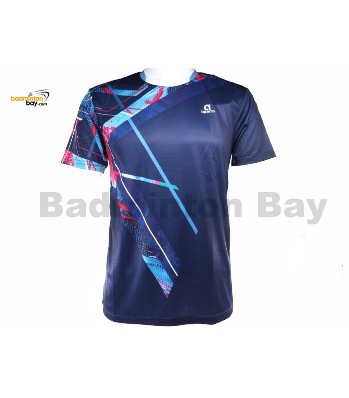 Apacs Dri-Fast RN10139 Navy Blue Sports Quick Dry T-Shirt Jersey