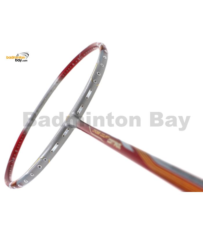 Apacs Cross Court Control Maroon Silver Badminton Racket (4U)