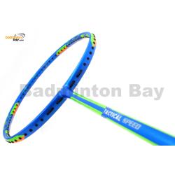 ~Out of stock Apacs Dual Power & Speed TACTICAL Blue (4U) Badminton Racket