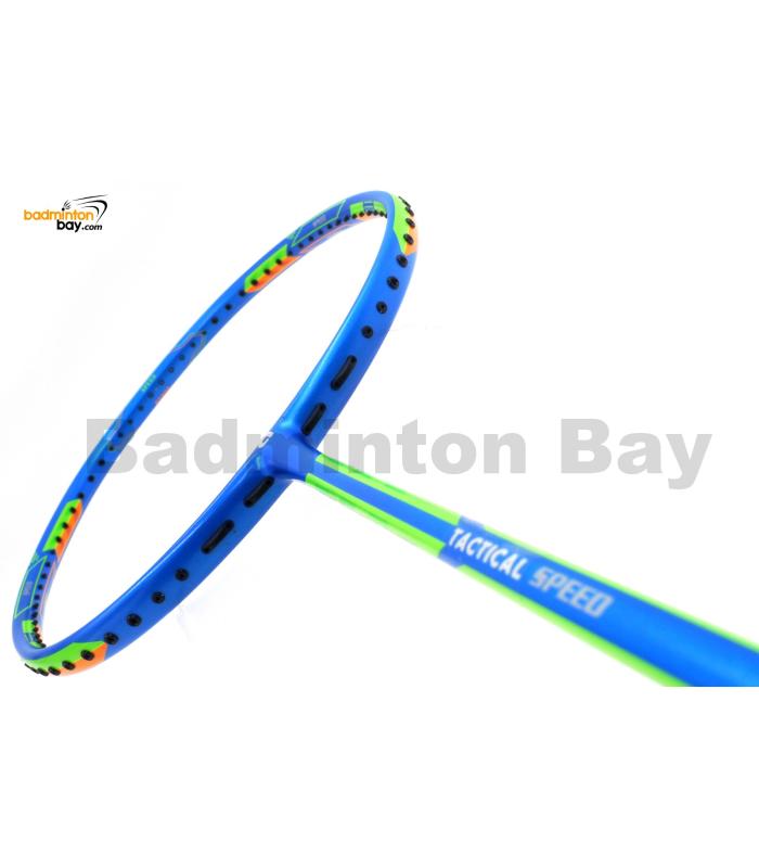 ~Out of stock Apacs Dual Power & Speed TACTICAL Blue (4U) Badminton Racket