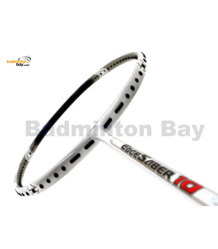 Apacs EdgeSaber 10 White Badminton Racket (4U)