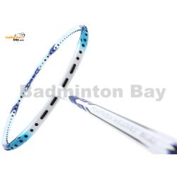 30% OFF Apacs Feather Weight 500 White Sky Blue Badminton Racket (7U) With Slight Paint Defect (refer Pictures)