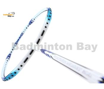 Apacs Feather Weight 500 White Sky Blue Badminton Racket (7U)