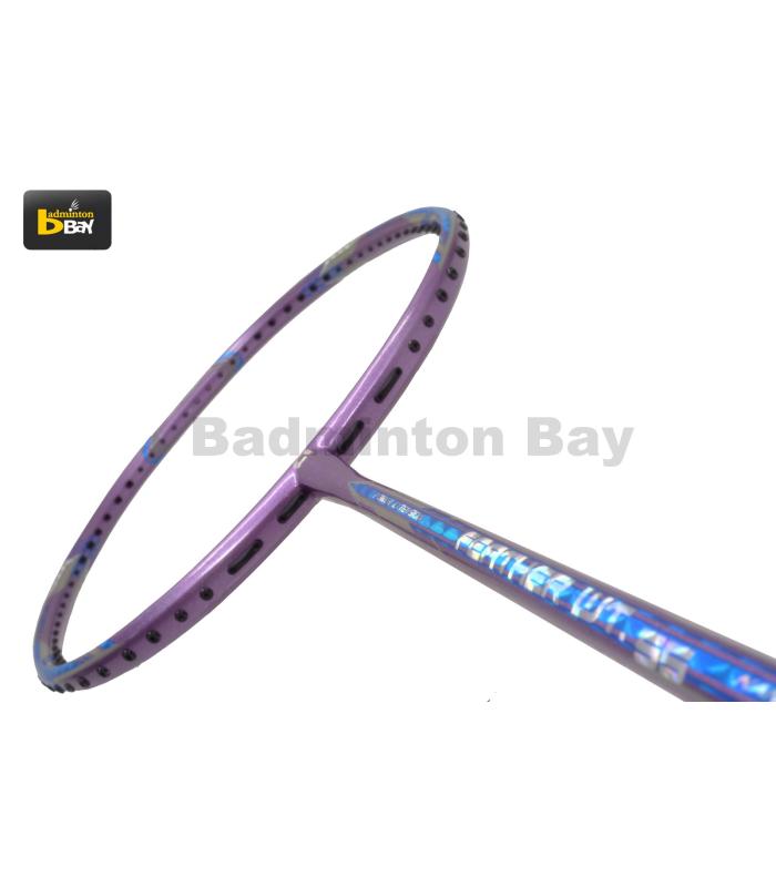 Apacs Feather Weight 55 Purple Badminton Racket (8U) Worlds Lightest Badminton Racket