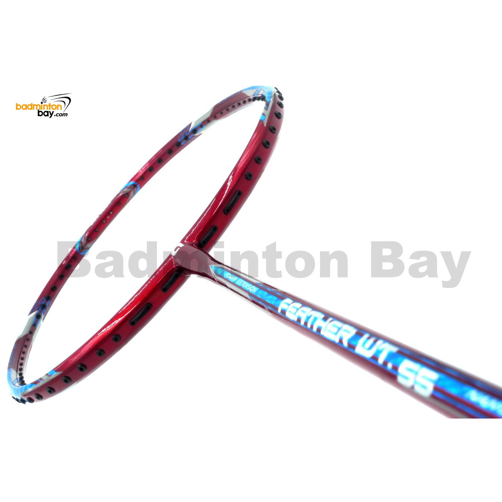 Apacs Feather Weight 55 Red Badminton Racket (8U) Worlds ...