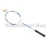 Apacs Feather Weight 55 White Blue Badminton Racket (8U) Worlds Lightest Badminton Racket