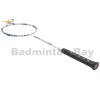 Apacs Feather Weight 55 White Blue Badminton Racket (8U) Worlds Lightest Badminton Racket
