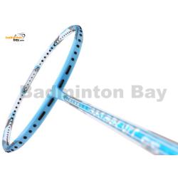 Apacs Feather Weight 55 White Blue Badminton Racket (8U) Worlds Lightest Badminton Racket