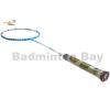 Apacs Feather Weight 55 White Blue Badminton Racket (8U) Worlds Lightest Badminton Racket