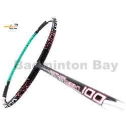 Apacs Feather Weight 100 Black Green Badminton Racket (6U)