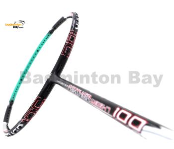 Apacs Feather Weight 100 Black Green Badminton Racket (6U)